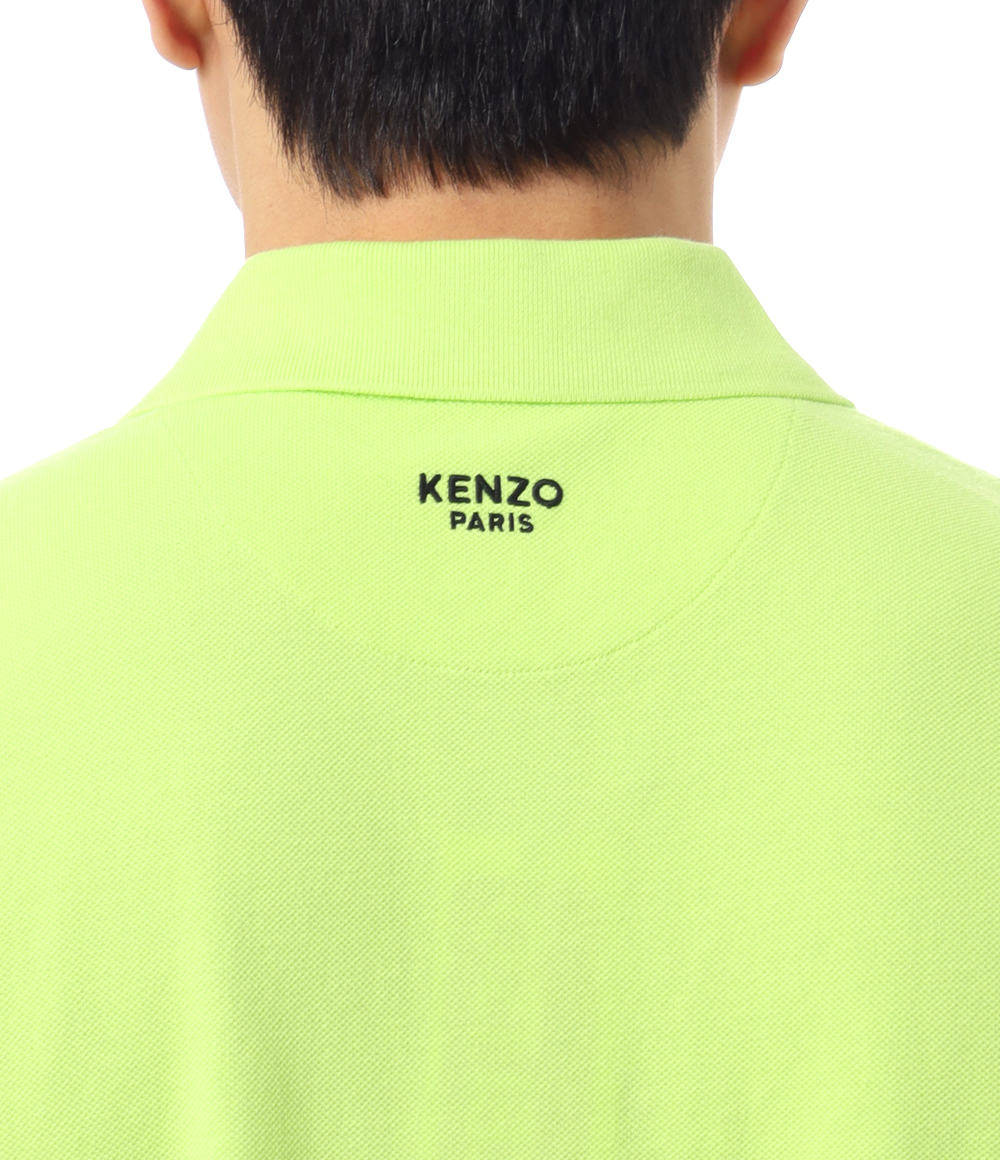★KENZO★ポップ 刺繍 スリム ポロ シャツ ☆KENZO☆ポップ 刺繍 スリム ポロ シャツ