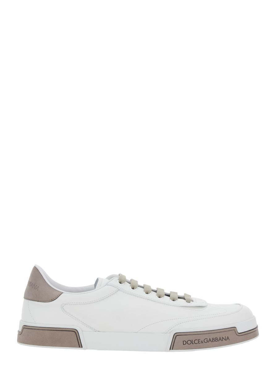 【関税＆送料込み】Dolce & Gabbana 'Portofino' White Sneake