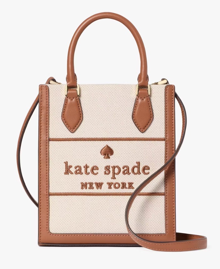 KATE SPADE エリーキャンバスミニトート