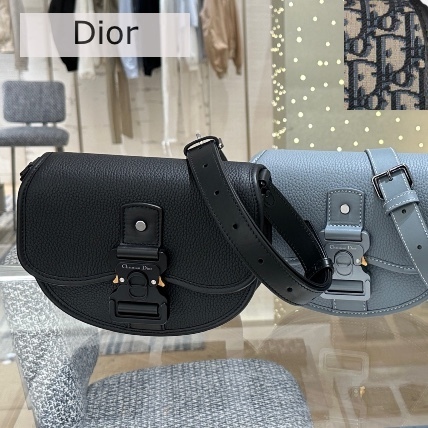 【DIOR】Gallop Oblique ジャガード レザー バッグ mini