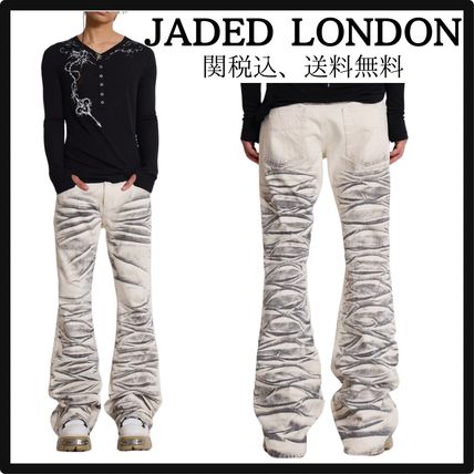 JADED LONDON Arctic White Drift Jeans 送料/関税込 ☆関税送料込☆【JADED LONDON】Arctic White Drift Jeans