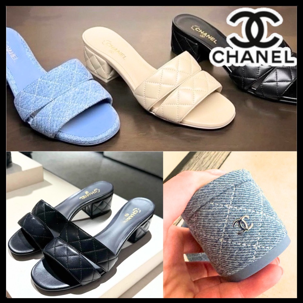 【バックスタイルまで美しい♡】CHANEL ミュール