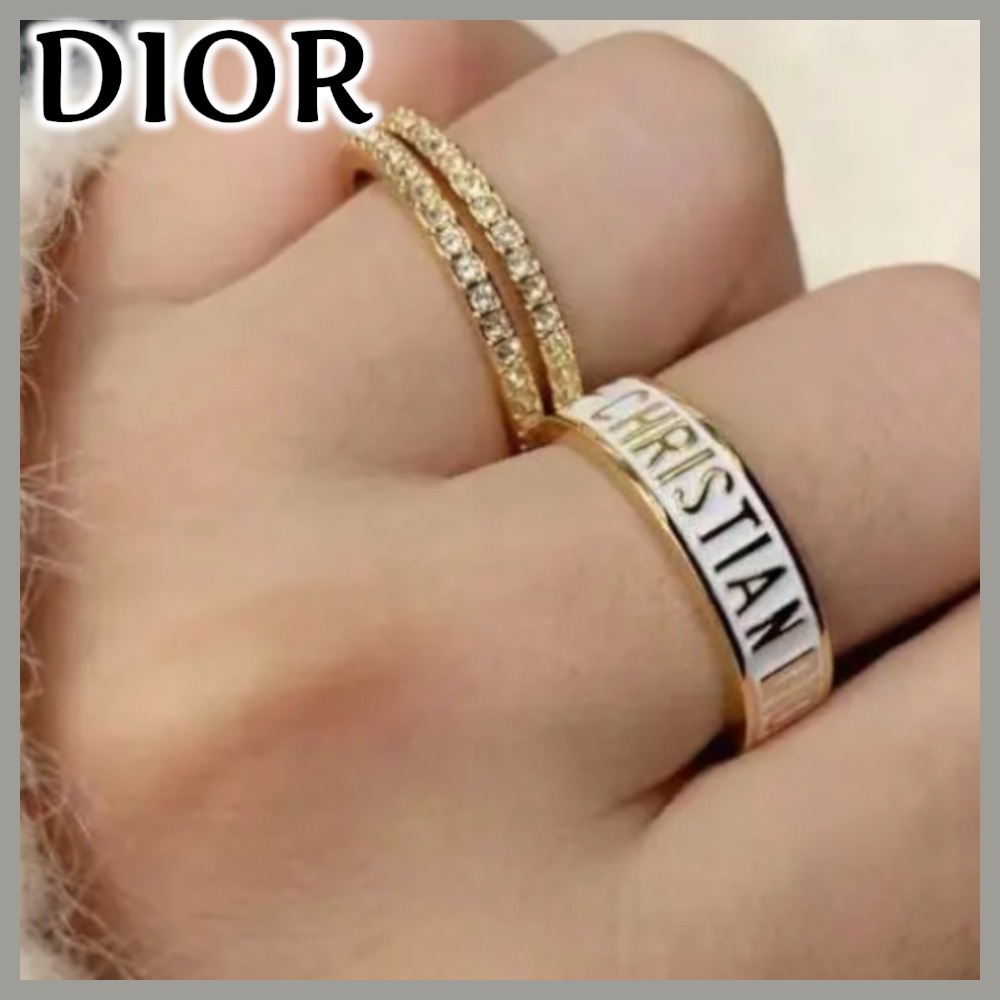 【小さいながら大きな存在感♪】Dior Code リングセット