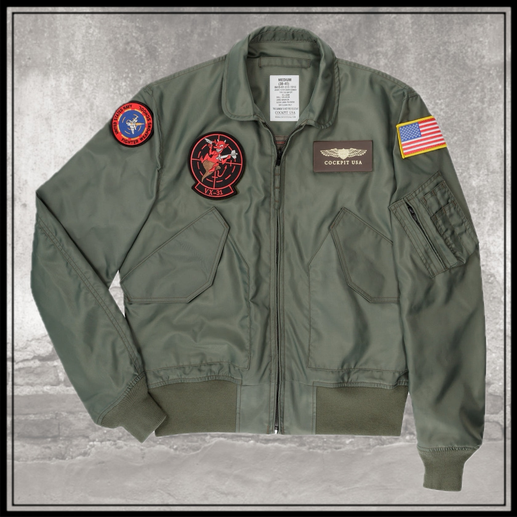 Cockpit USA■Movie Hero CWU-36/P Flight Jacket Z24A103■MA-1