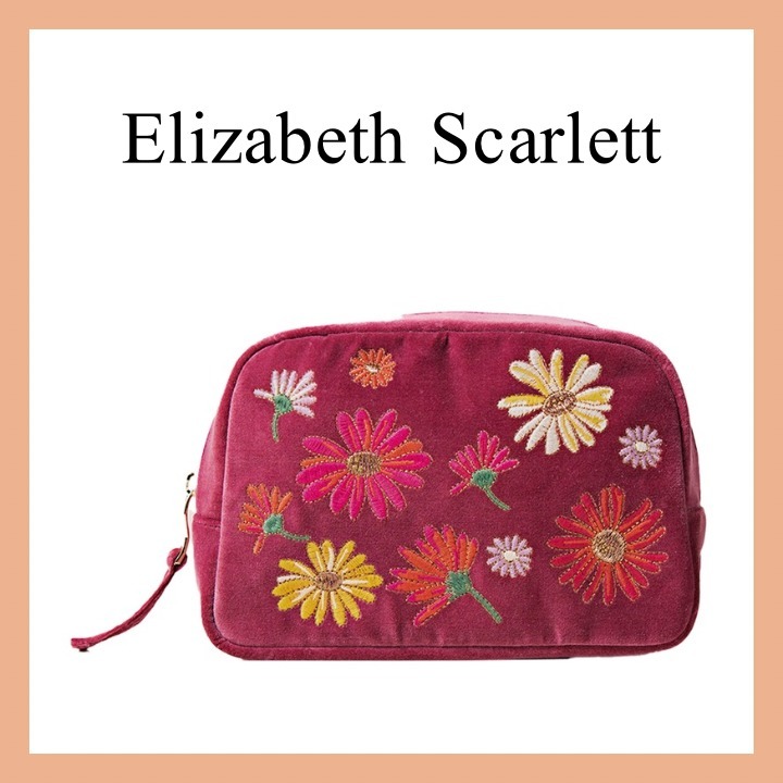 ＊Elizabeth Scarlett＊ワイルドフラワー ベルベット バッグ