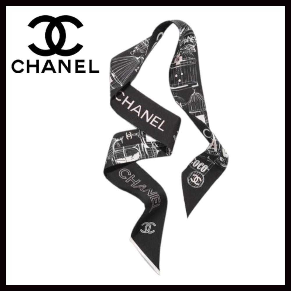 【可愛い鳥かごモチーフ☆】CHANEL ツイリー ヘアバンド