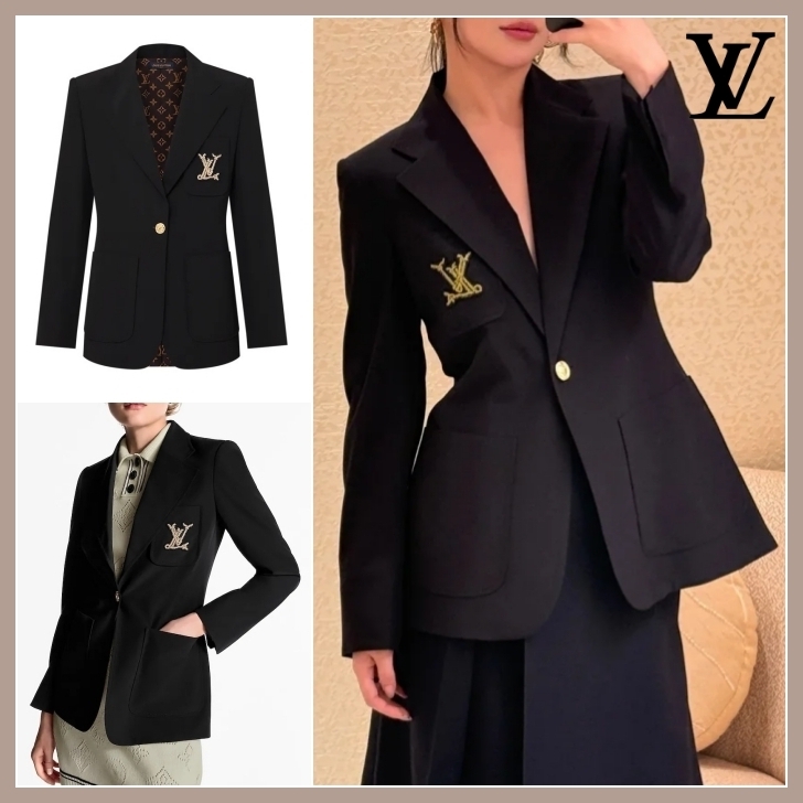 《LVロゴ》Louis Vuitton ノーティカル・プレッピー ブレザー
