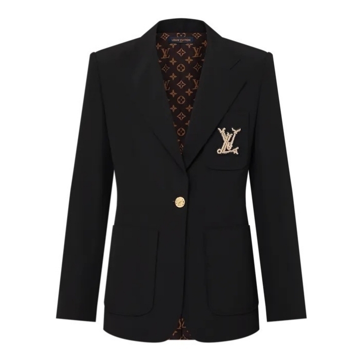 《LVロゴ》Louis Vuitton ノーティカル・プレッピー ブレザー