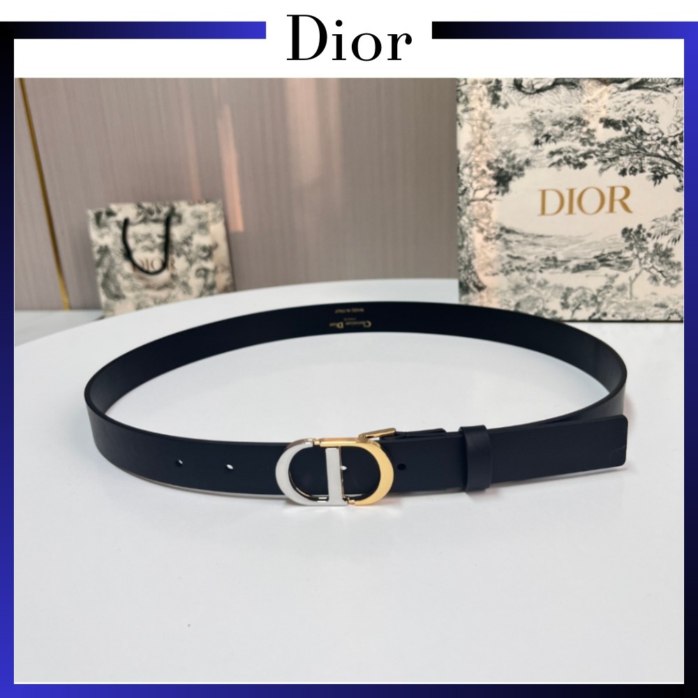 【おしゃれな大人のマストアイテム】Dior 30 Montaigne ベルト