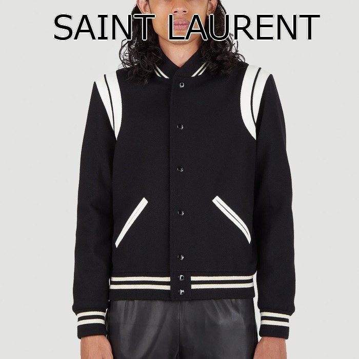 ★SALE★【送料関税無料】SAINT LAURENT ボンバージャケット