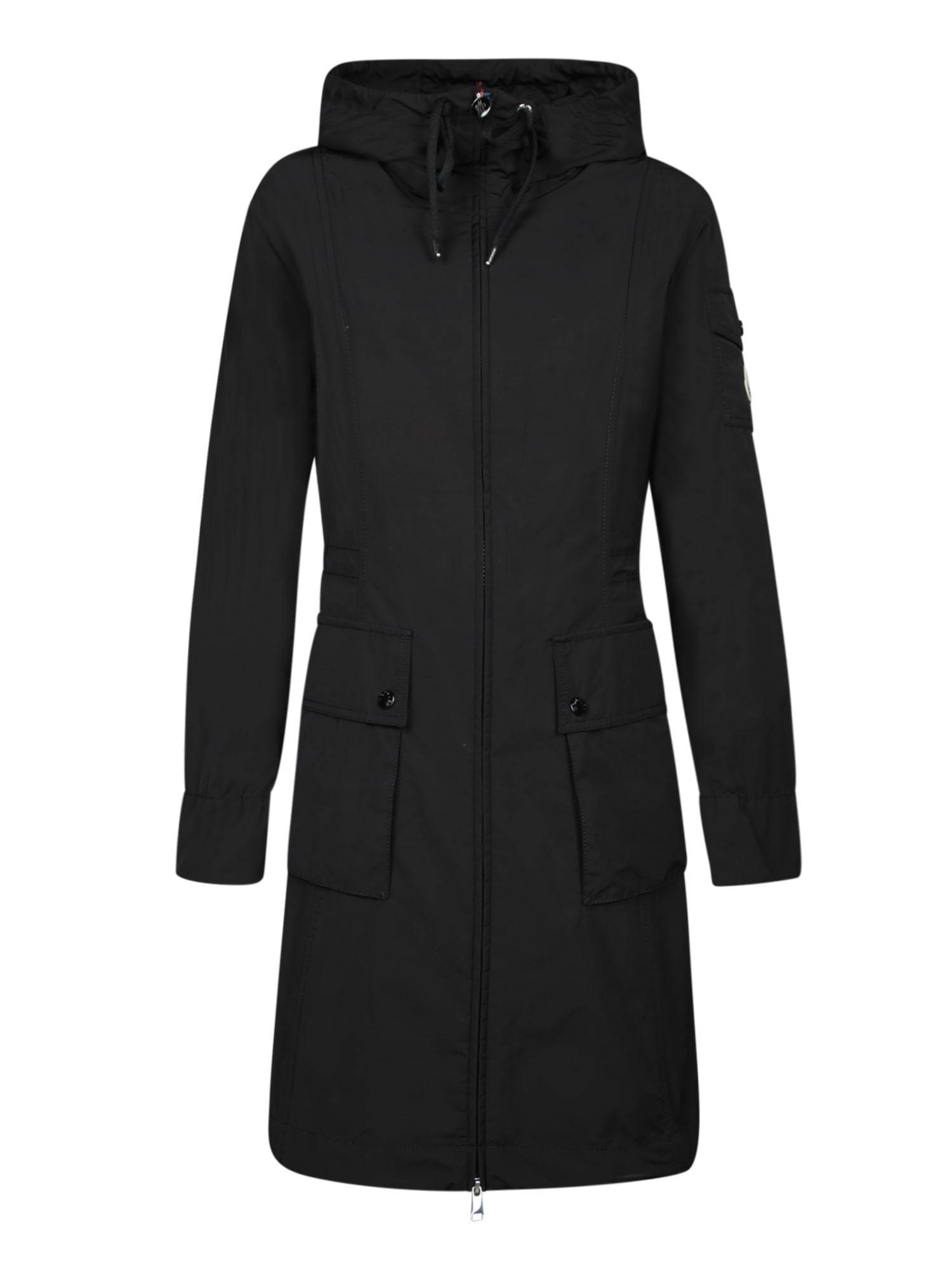 【送料&関税込】Moncler Laerte Black Long Parka Trench