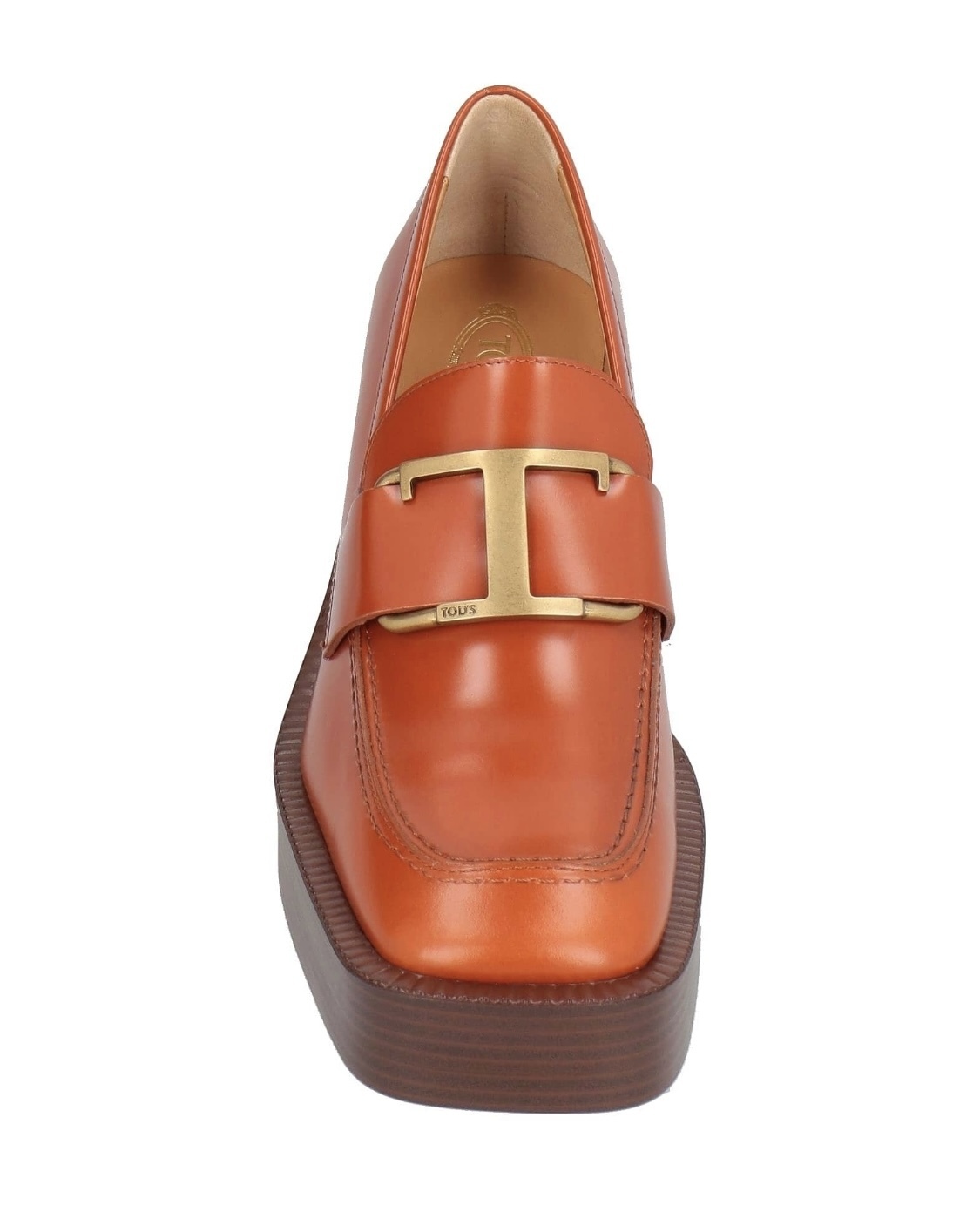 送料関税込☆TOD'S ロゴ レザー チャンキーモカシン ローファー 送料関税込☆TOD'S ロゴ レザー チャンキーモカシン ローファー