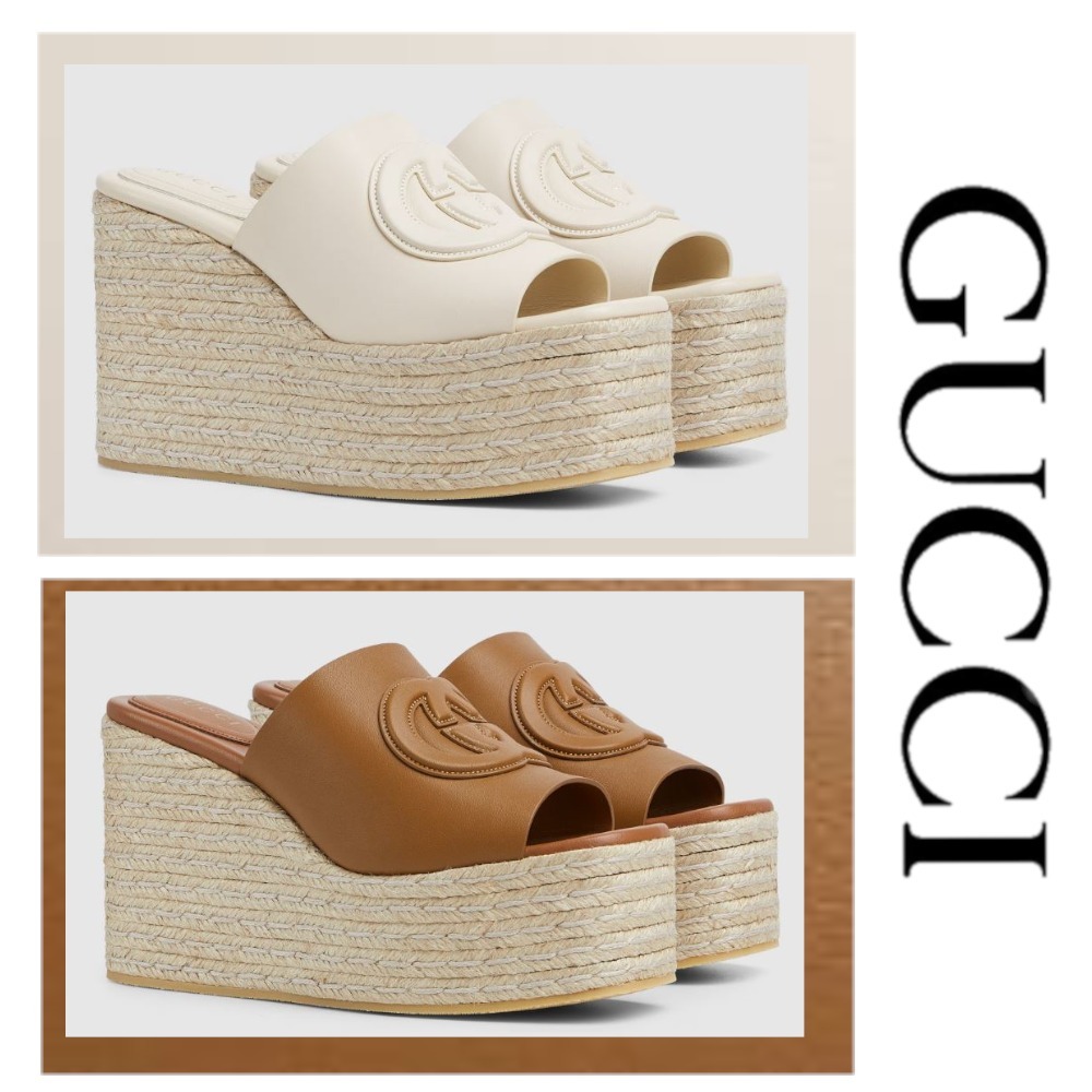 注目の新作♪【GUCCI】レディースGGモチーフサンダル