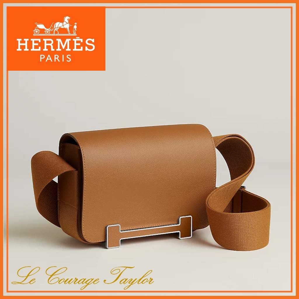ゴールド♪シルバー金具【HERMES】エルメスゲタ バッグ