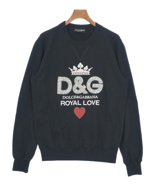 DOLCE&GABBANA スウェット 黒 2007525M0051