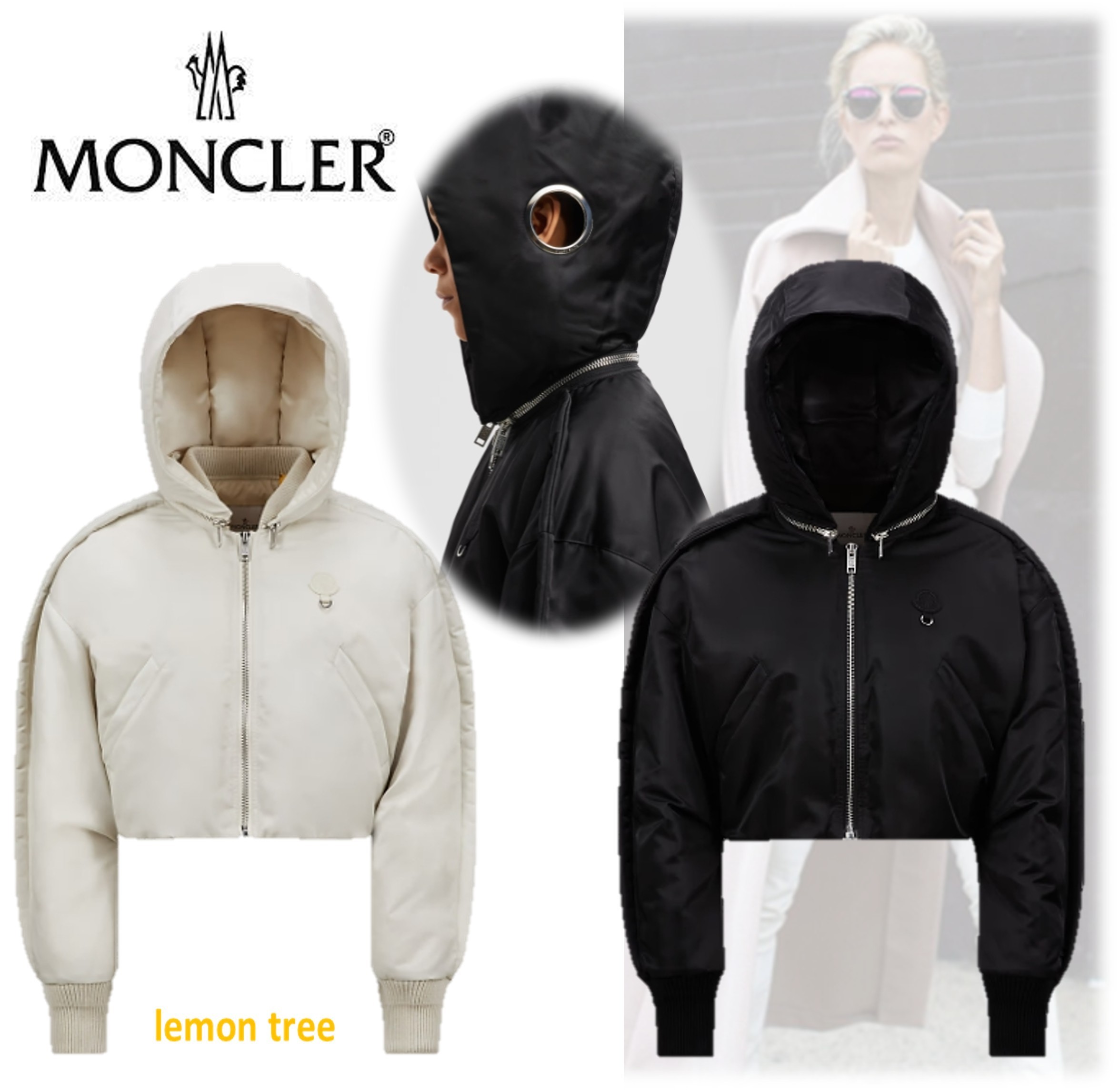 【MONCLER】Willow Smith Malek ショートダウンジャケット