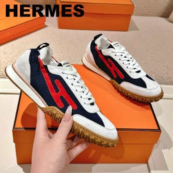 【スタイリッシュ足もとお洒落】HERMES ジェットスニーカー