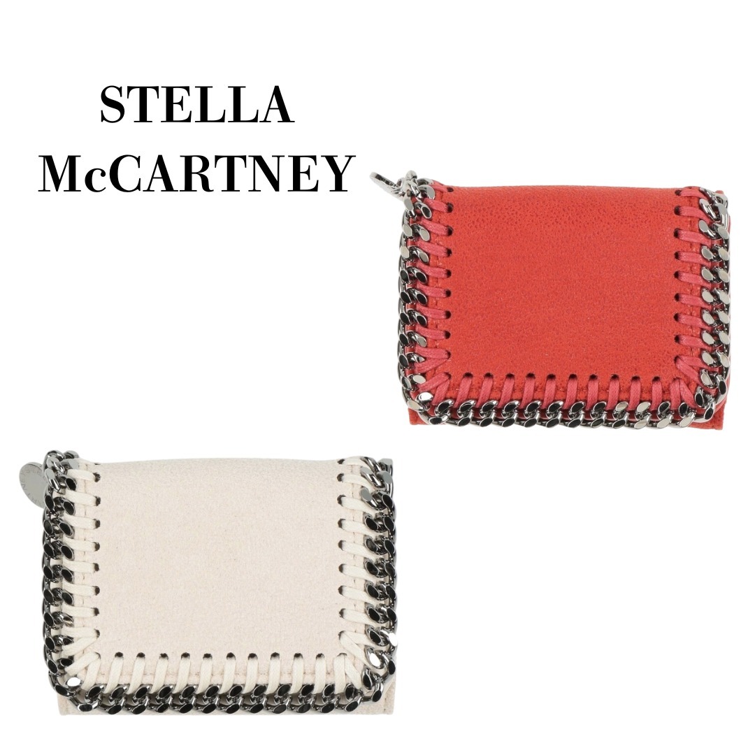 【送料関税込み】STELLA McCARTNEY ロゴ 三つ折り財布