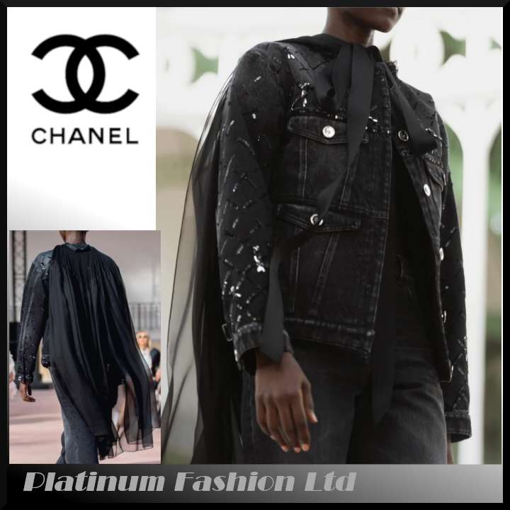 高級感＆エレガント♪【CHANEL】25SS ケープ シルクモスリン
