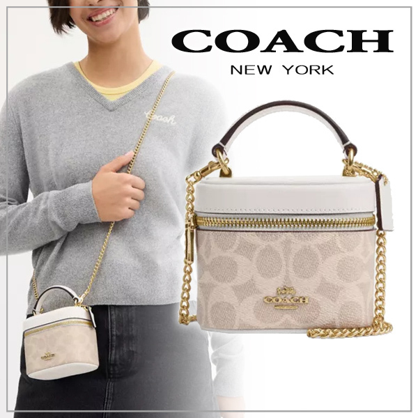 【COACH】コーチ アヴァ クロスボディ バッグ・キャンバス