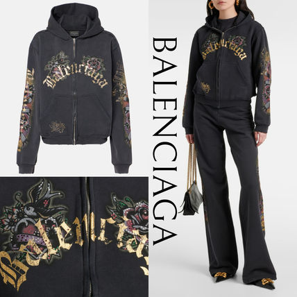 ブラック（黒）系 S BALENCIAGA(バレンシアガ) パーカー