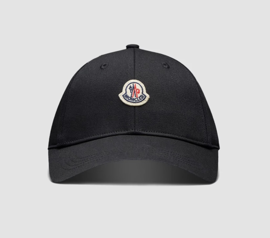 MONCLER 2025春夏新作キッズ ロゴ付き ベースボールキャップ
