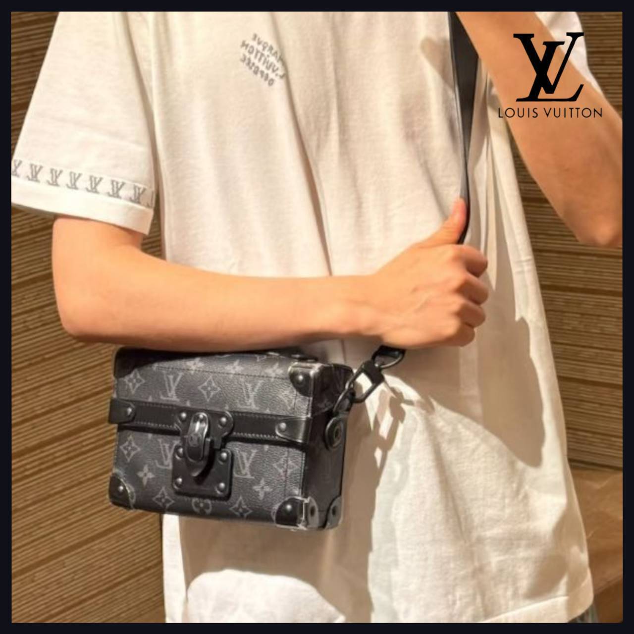 国内発送【クールでモダン】Louis Vuitton ソウル トランク