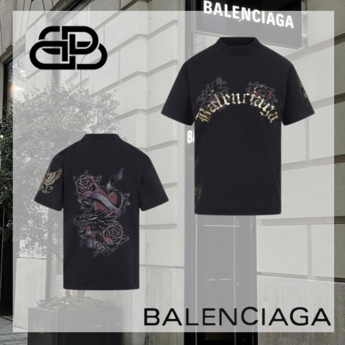 関税送料込 BALENCIAGA スモール フィット Tシャツ