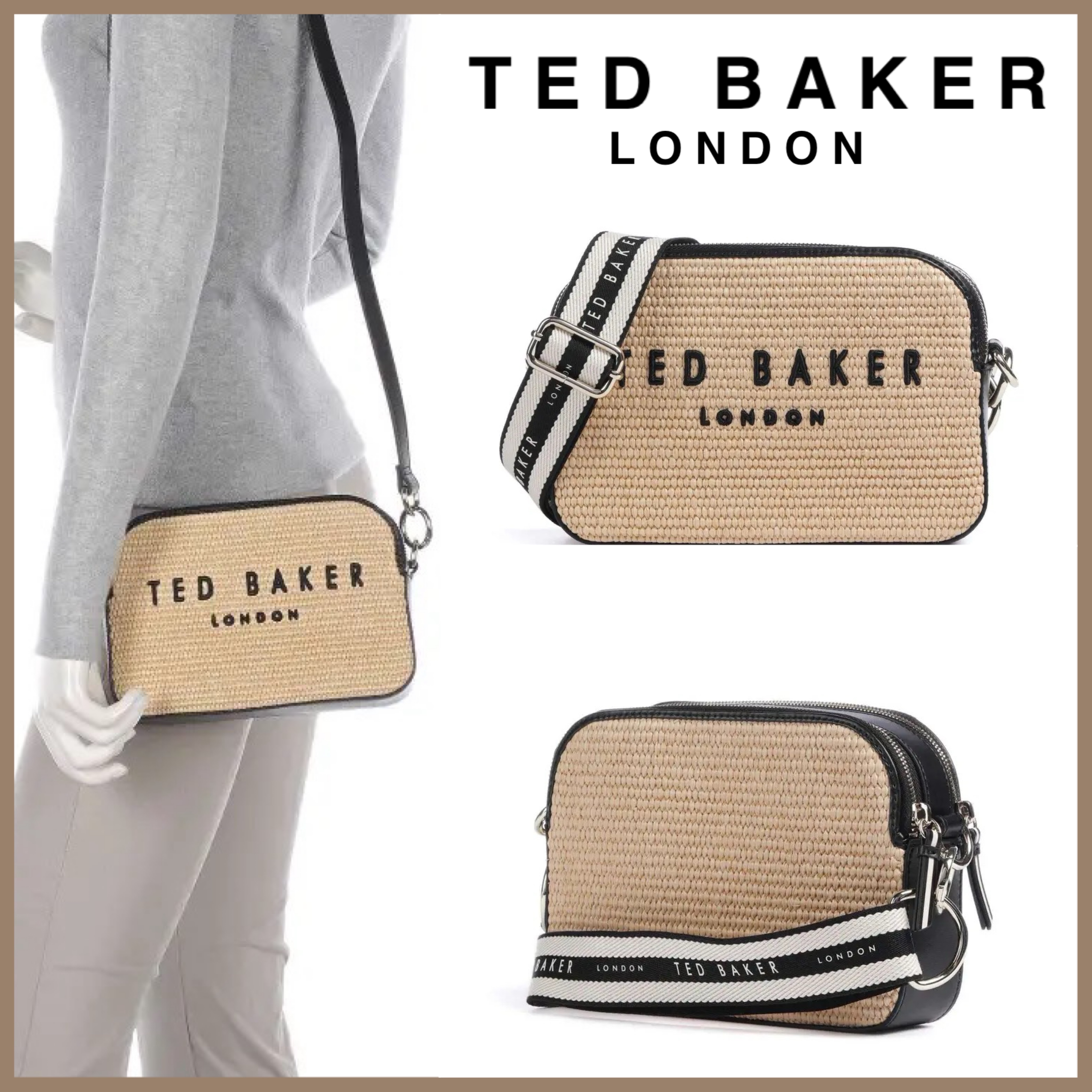 関税込◆特価/完売前に【TED BAKER】Stelio クロスボディバッグ