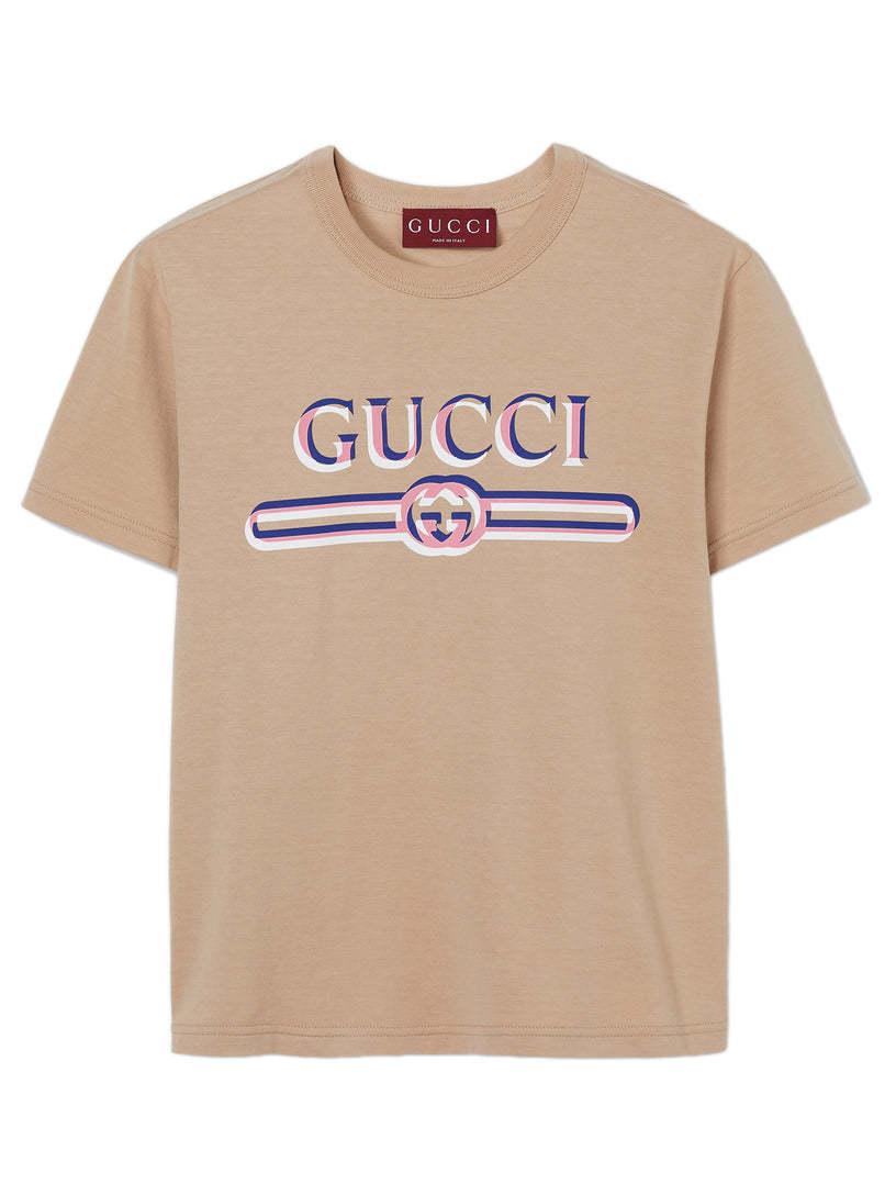 GUCCI コットンジャージー プリント Tシャツ