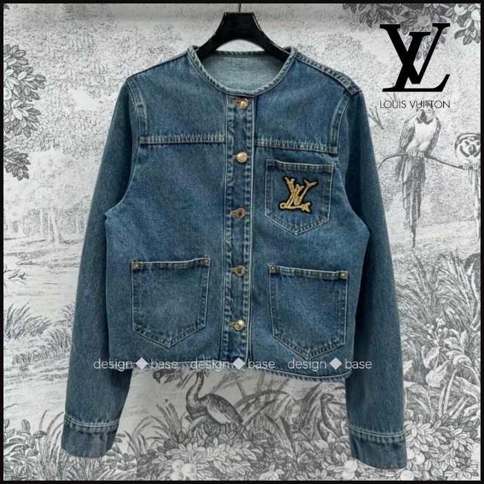 ◆雰囲気抜群【 Louis Vuitton 】デニム フィットジャケット