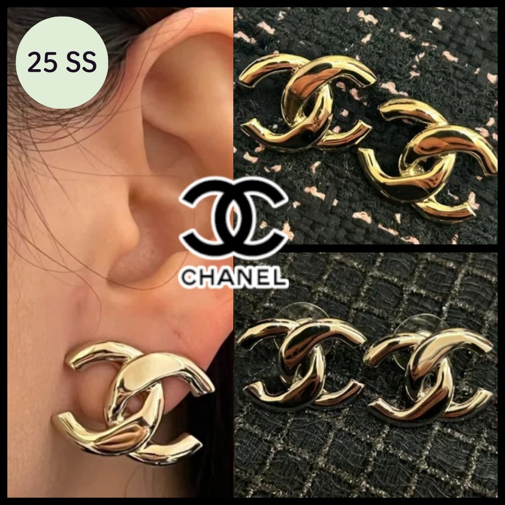`見た目がお洒落♪`【CHANEL】ピアス