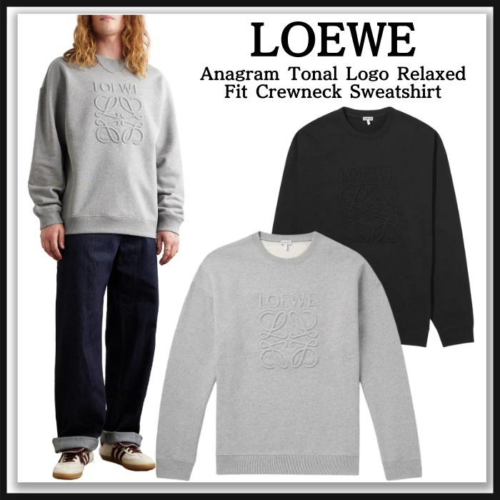 男女OK◆LOEWE ロエベ アナグラム リラックスフィット感 長袖