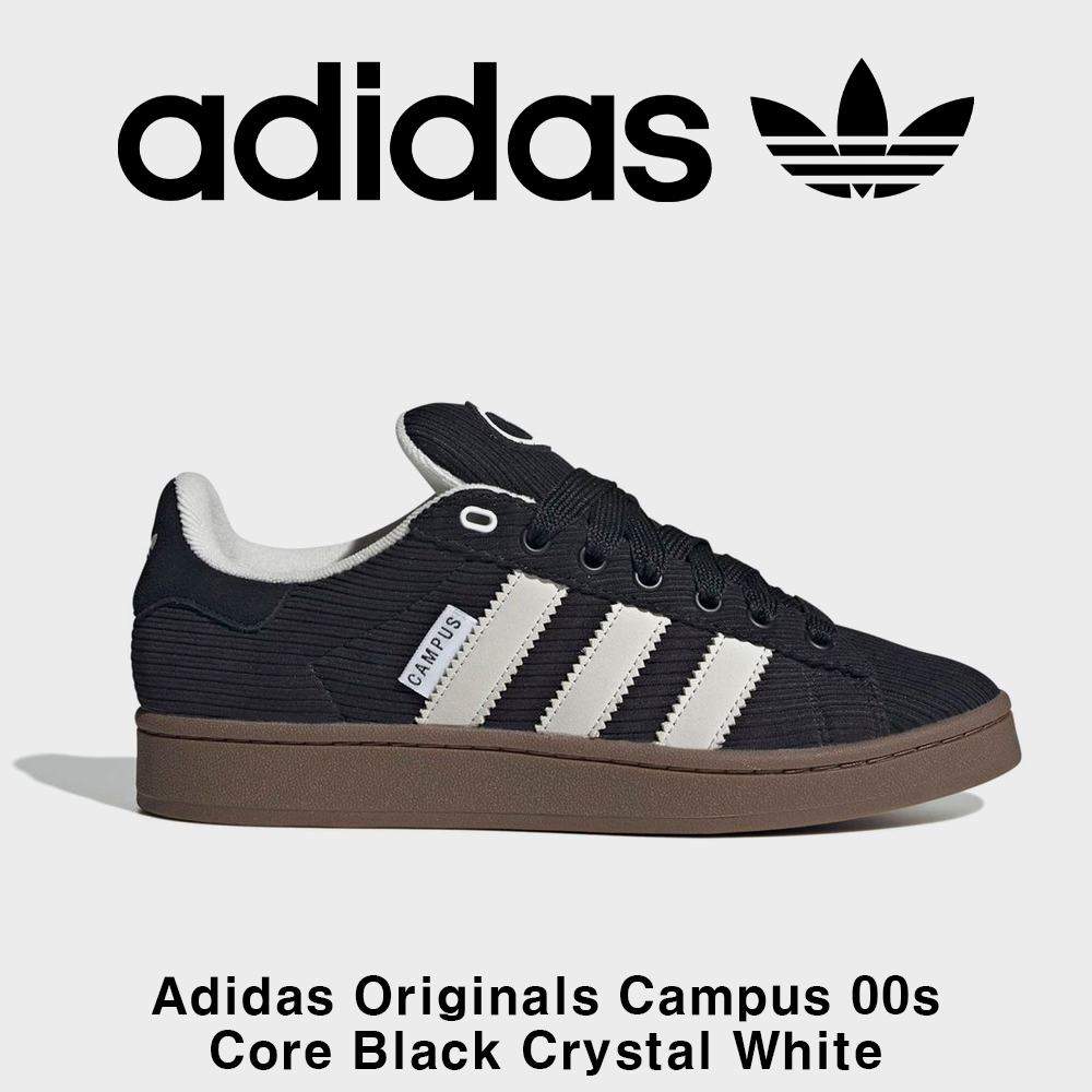 【Adidas】Originals Campus 00s Core Black 22-29