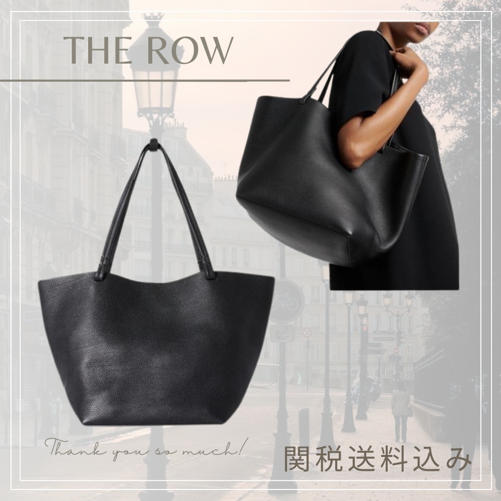 [THE ROW] ザ・ロウ Park トートバッグ レザーブラック