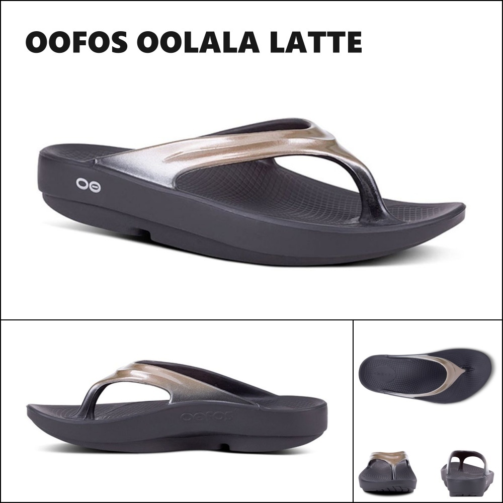 【OOFOS】ウーフォス サンダル OOLALA LATTE