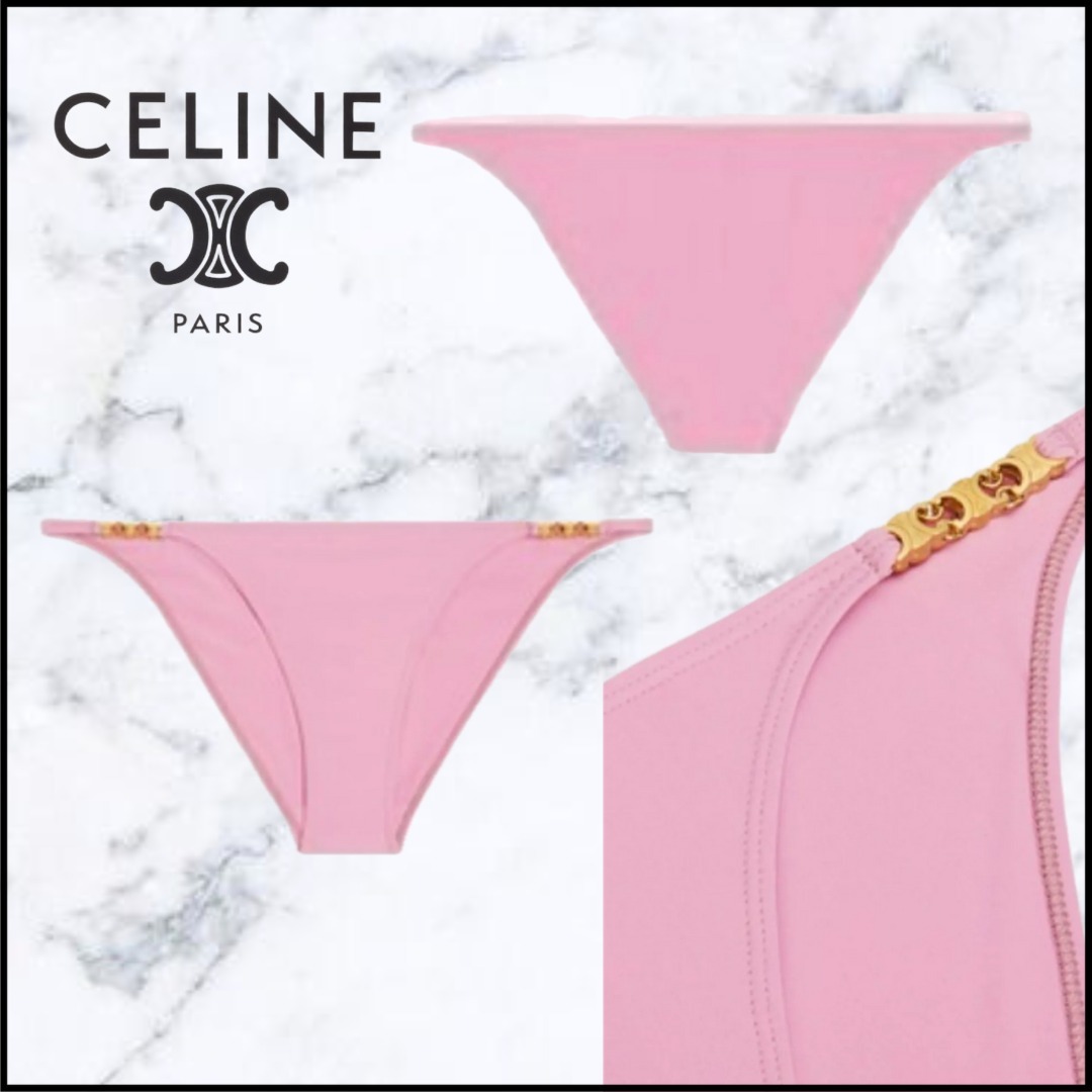 【CELINE】 ビキニ トリオンフ マットジャージー 2Z220152C