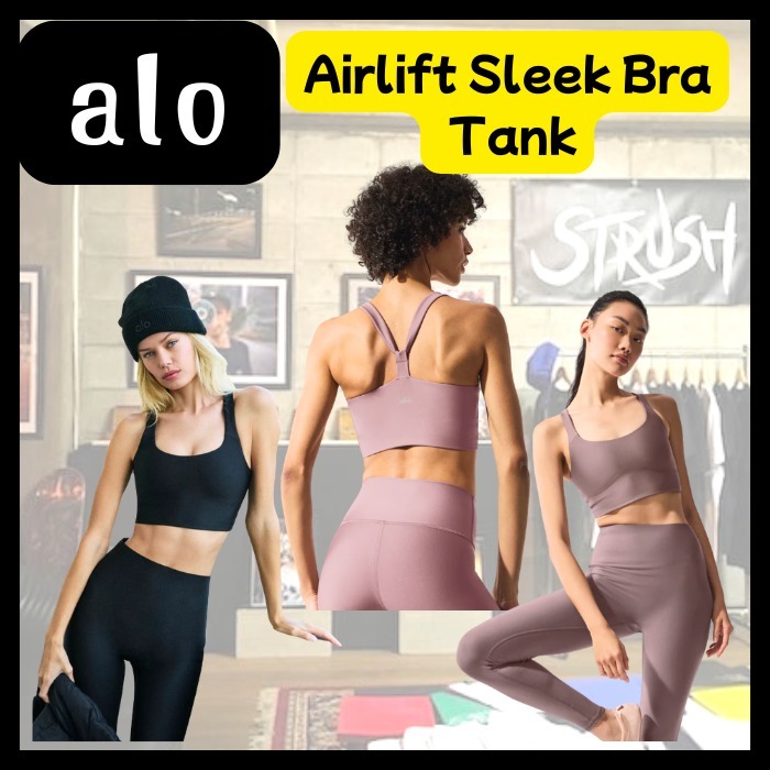 『ALO Yoga』Airlift Sleek Bra Tank