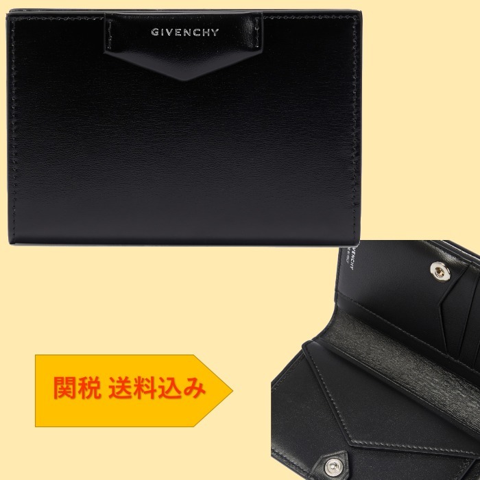 【GIVENCHY】 Antigona leather bifold wallet