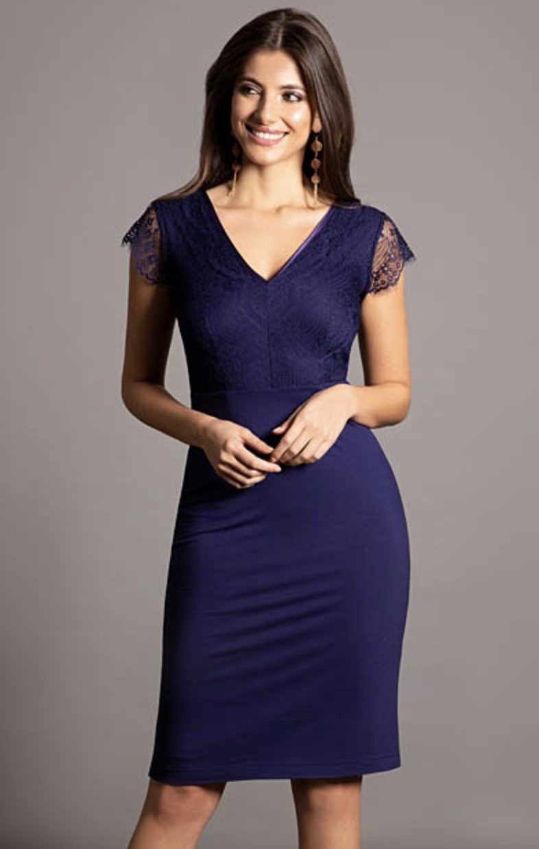 Alie Street London エレガント美シルエット Bella Shift ドレス