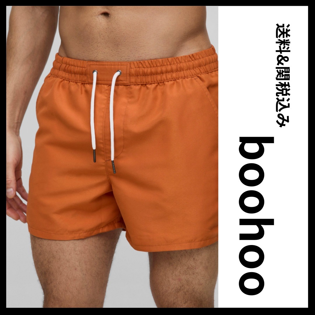 《boohoo》 プレーンスイムショーツ