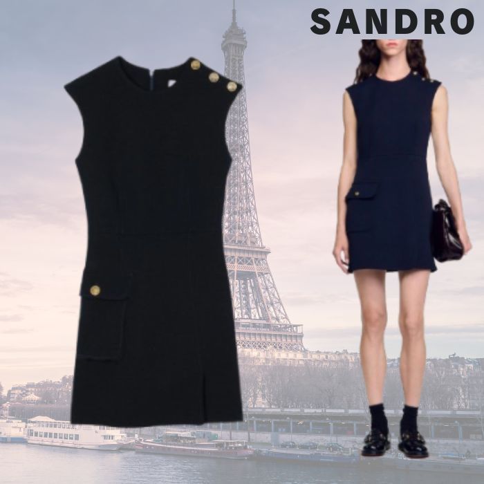 フランス発 Sandro 春夏おすすめ ショート ワンピース