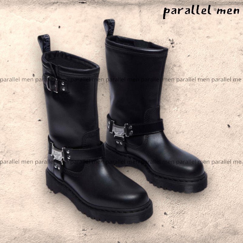 【Dr.Martens】アニストン トールレザーバイカーブーツ