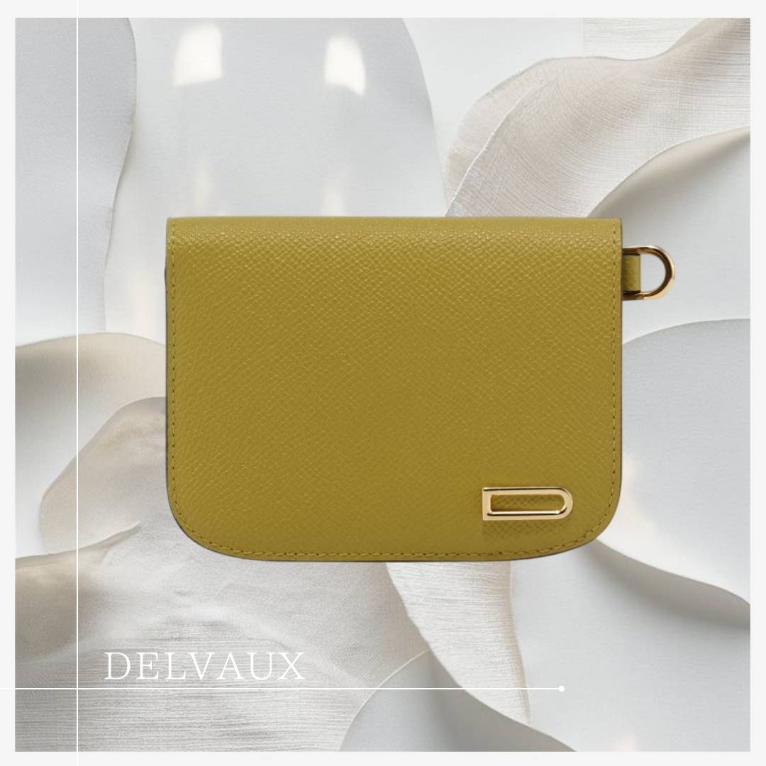 【DELVAUX】上質ベルギーレザー｜国内買付コンパクトウォレット