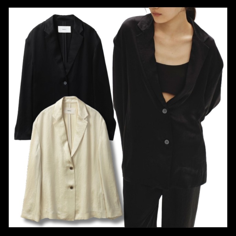 【Todayfuli】Satin Over Jacket 12410103