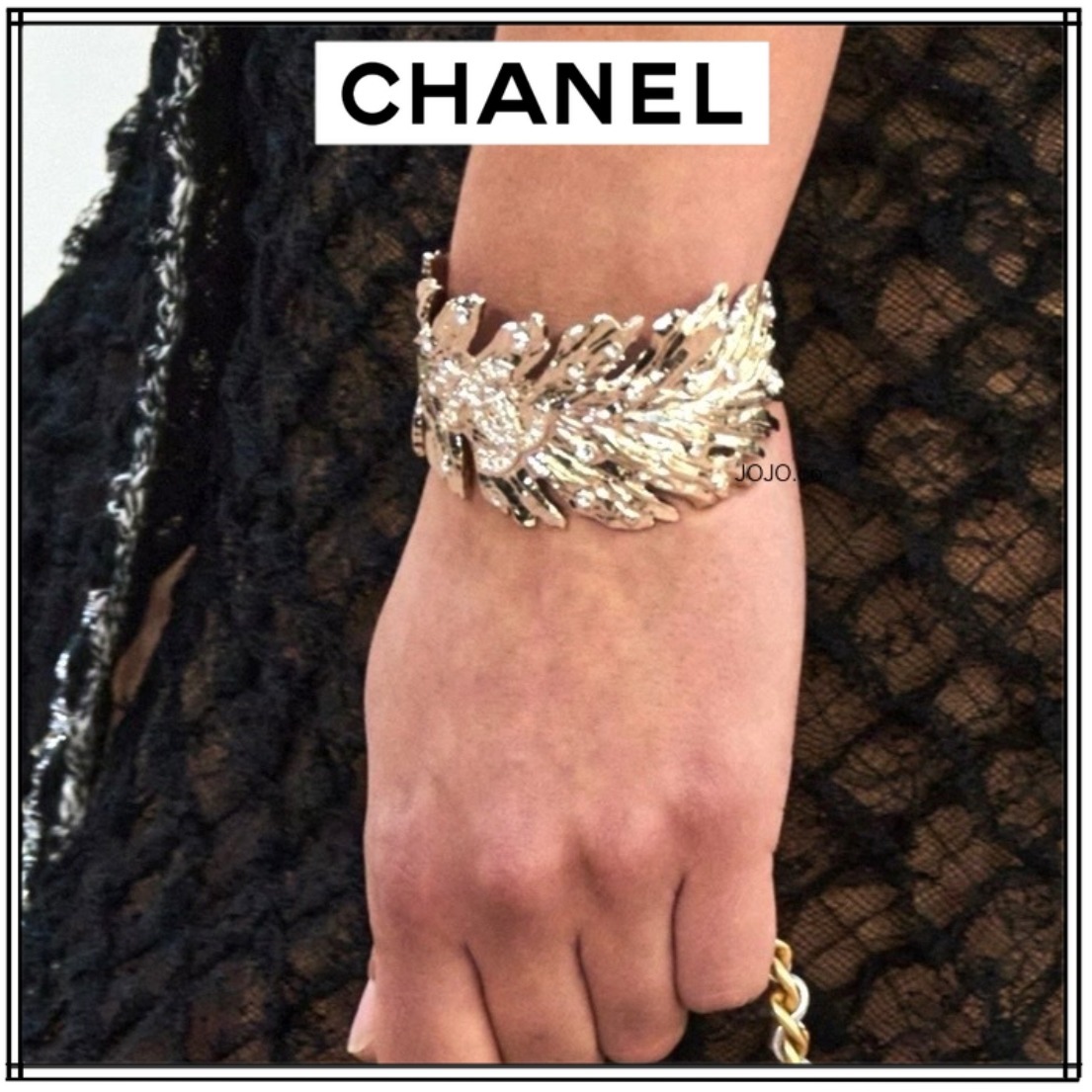 《存在感があってお洒落♡》CHANELブレスレット
