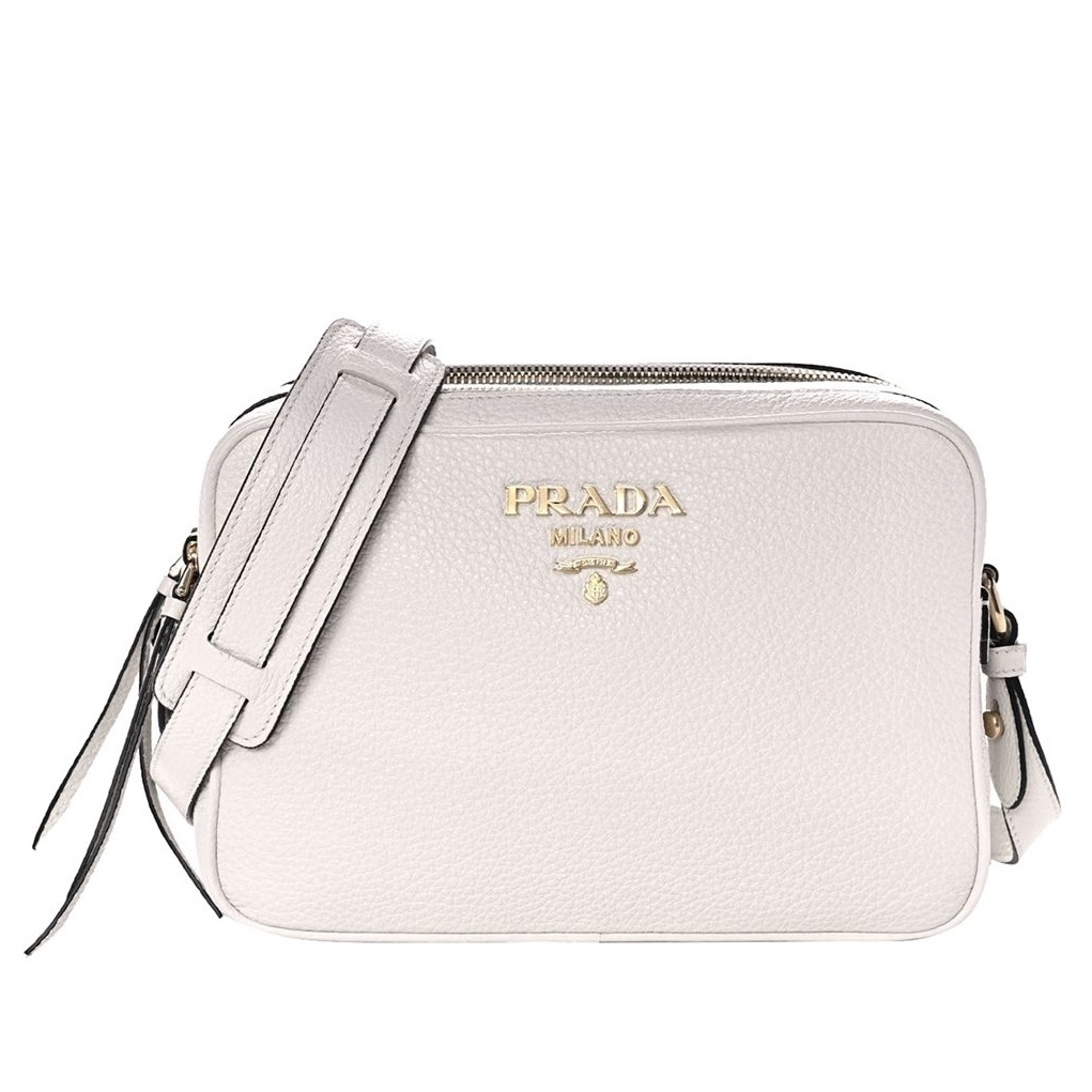 【PRADA】レザー クロスボディバッグ/送料込