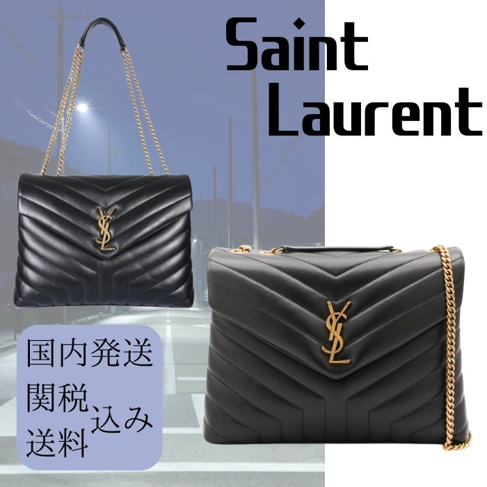 【可愛いキルティング♪】Saint Laurent キルティング レザー