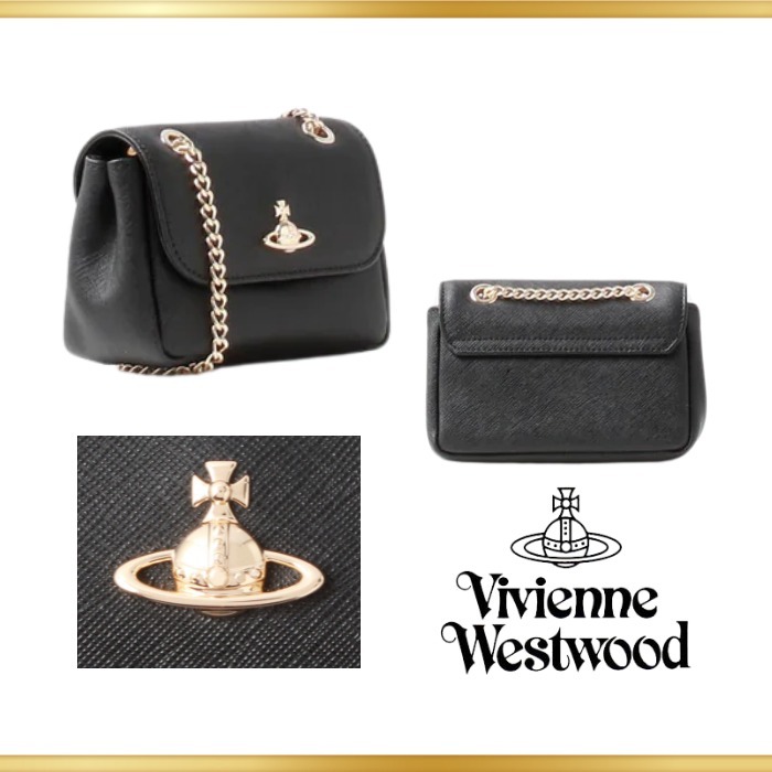 【Vivienne Westwood】SAFFIANO ショルダーバッグS