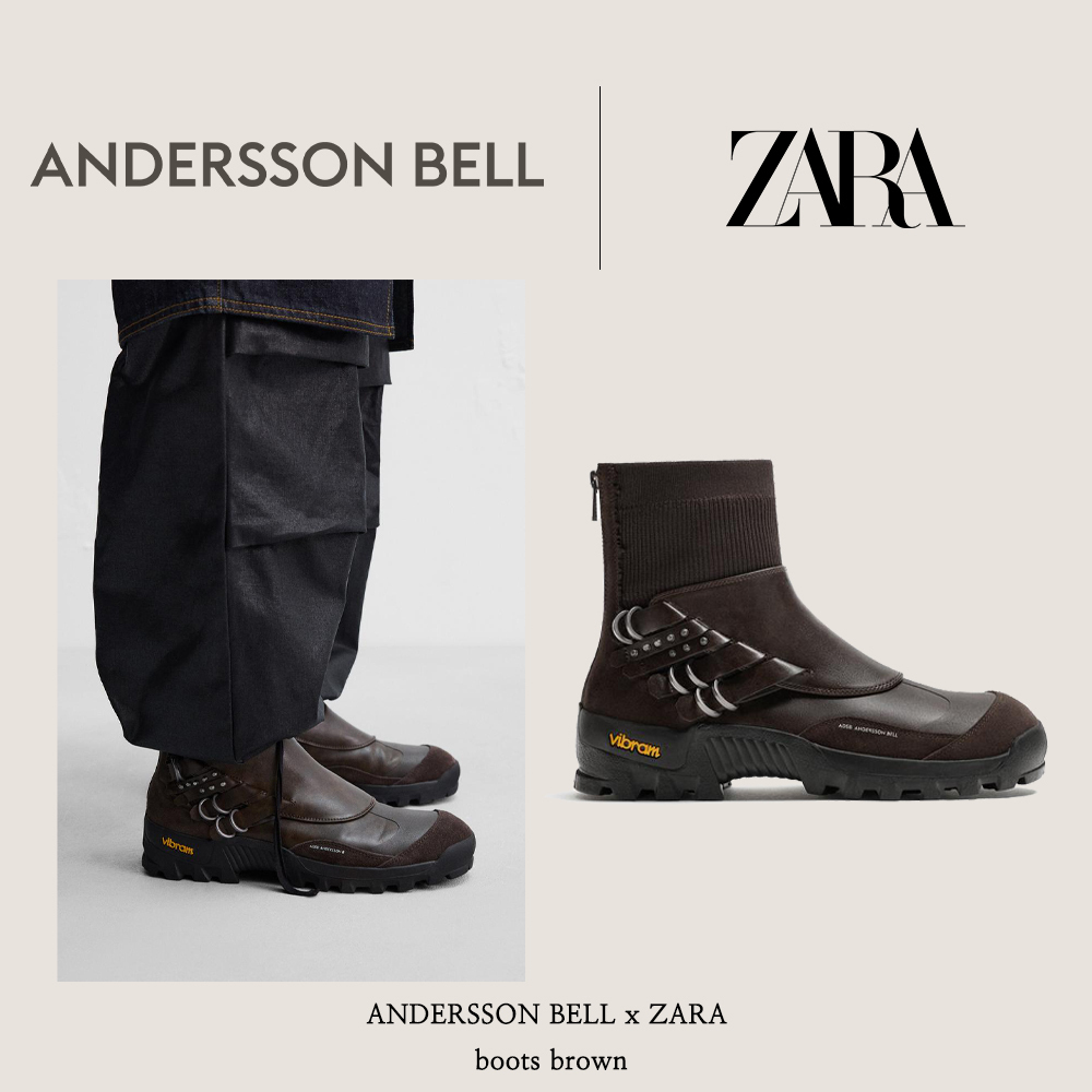 【ANDERSSON BELL x ZARA】 boots brown